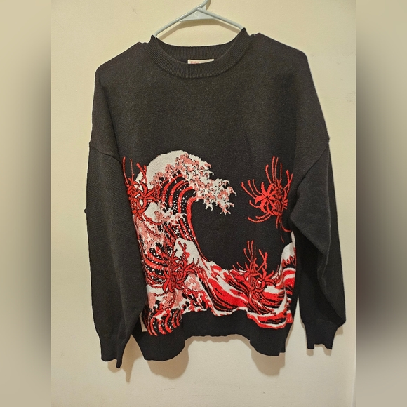 ROMWE Sweaters - anime sweater